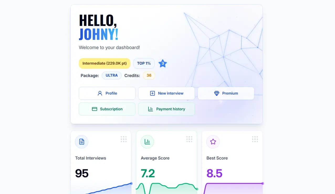 prática entrevista com feedback MockFox